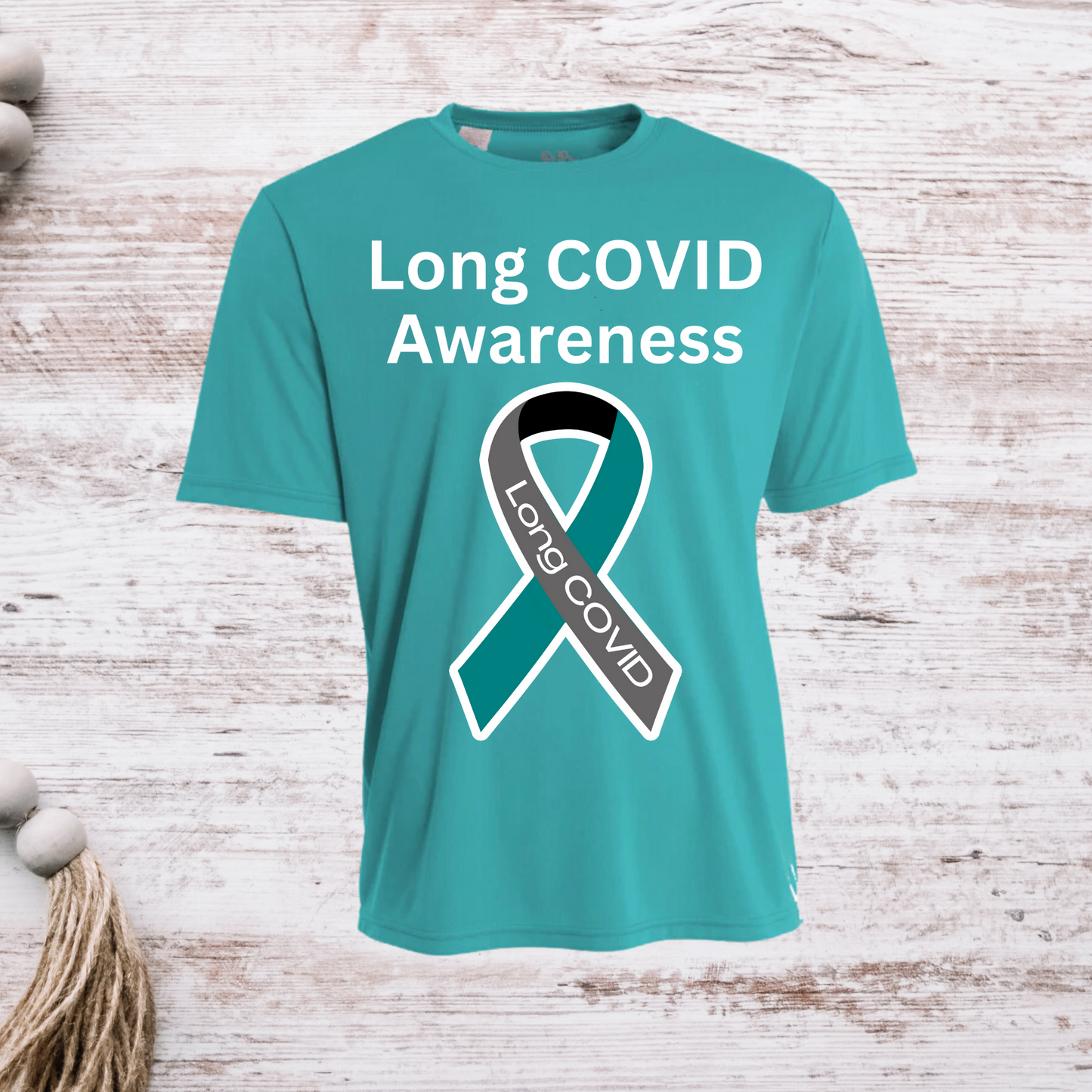 Long COVID Awareness T-Shirt - No date -A4 Cooling Performance