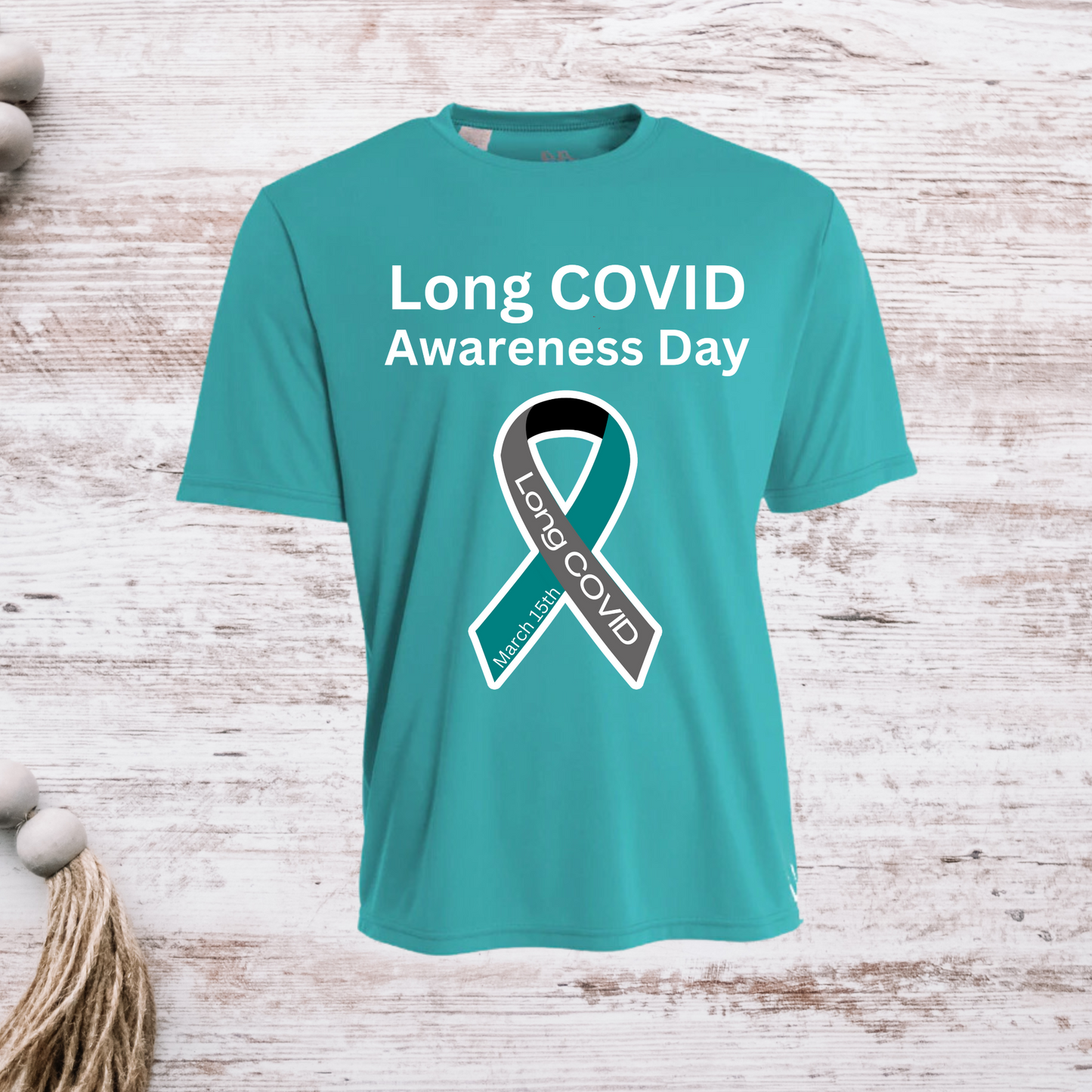 Long COVID Awareness T-Shirt - With date -A4 Cooling Performance