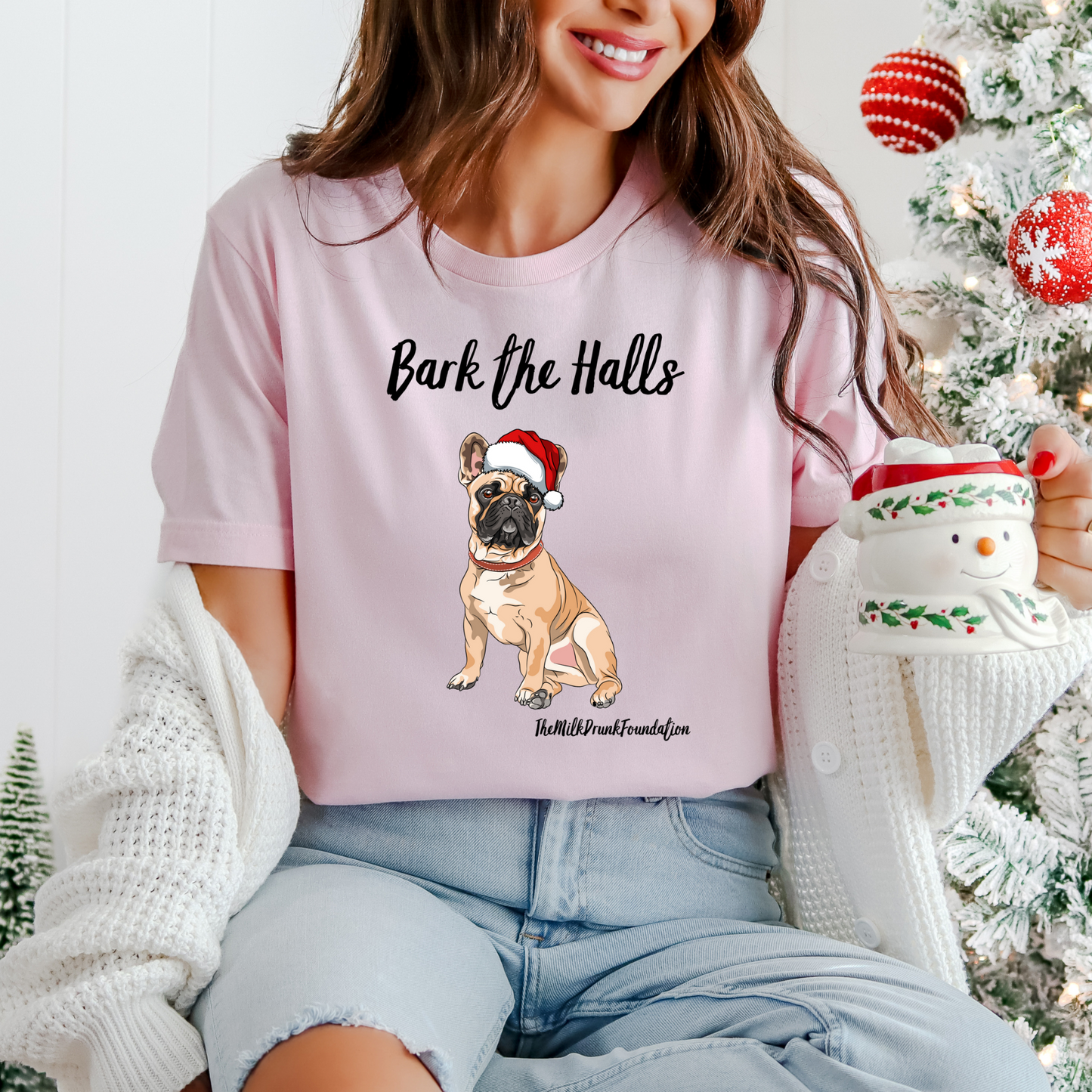 Bark the Halls T-Shirt -The Milk Drunk Foundation