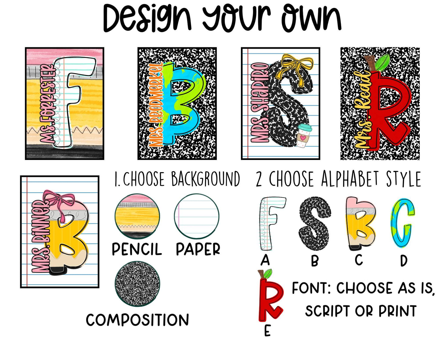 Custom Teacher ID Badges