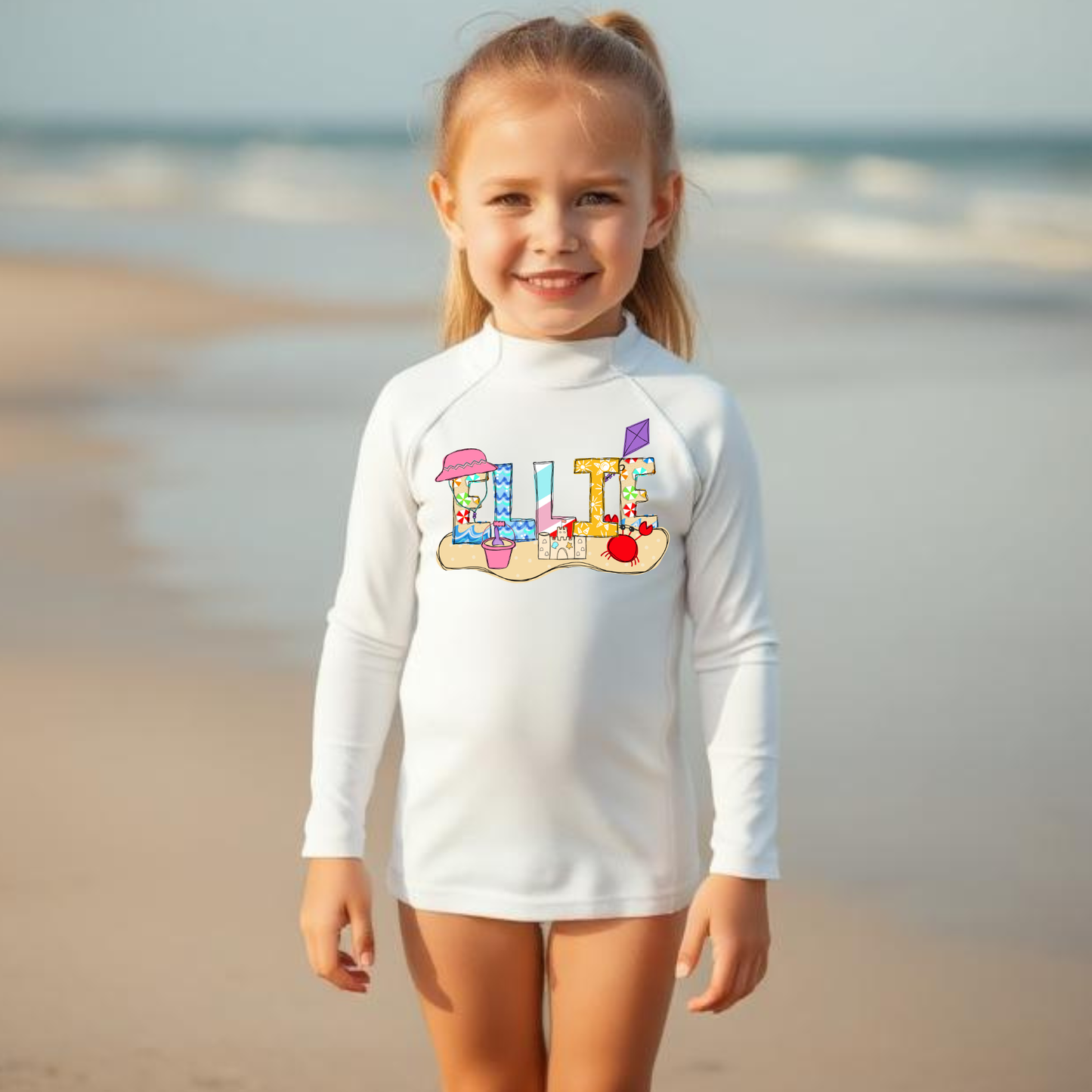 Custom Kids Rash Guard