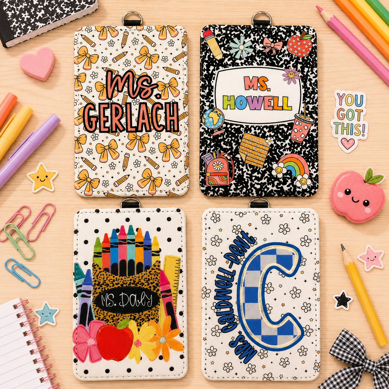 Custom Teacher ID Badges