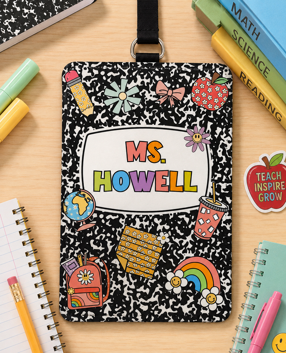 Custom Teacher ID Badges