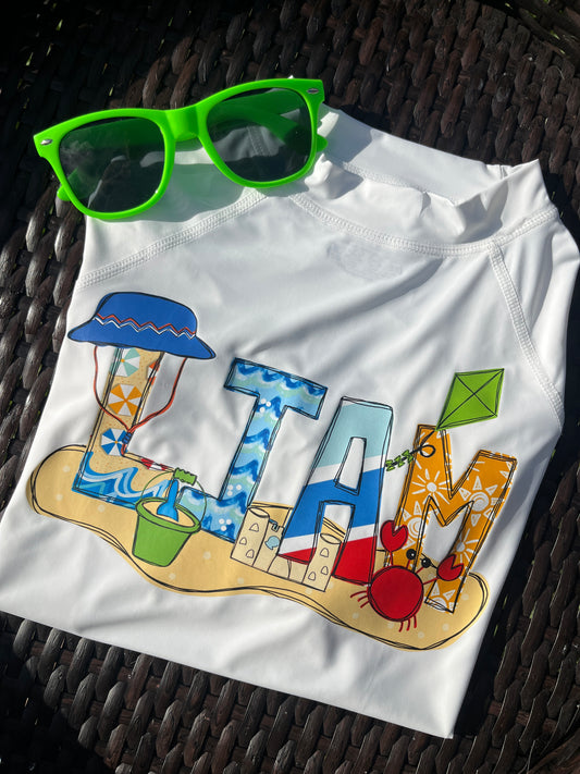 Custom Kids Rash Guard